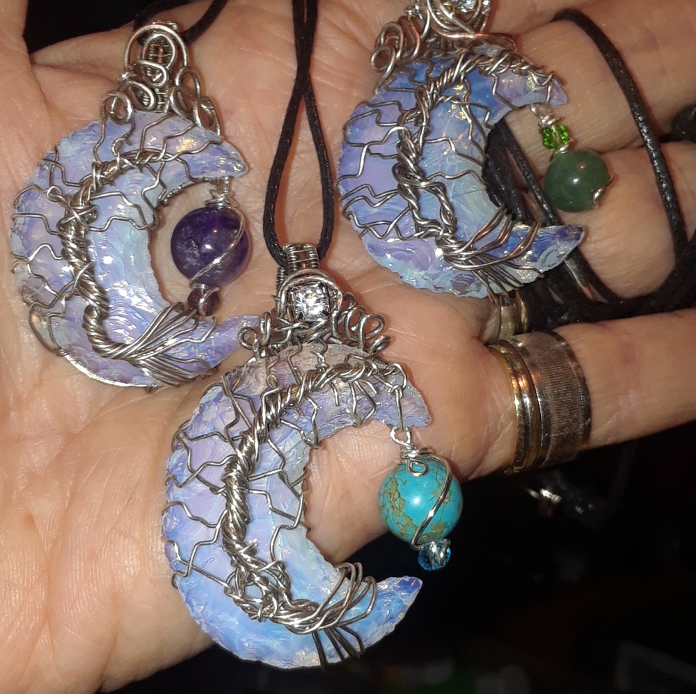Opalescent Tree of life moons